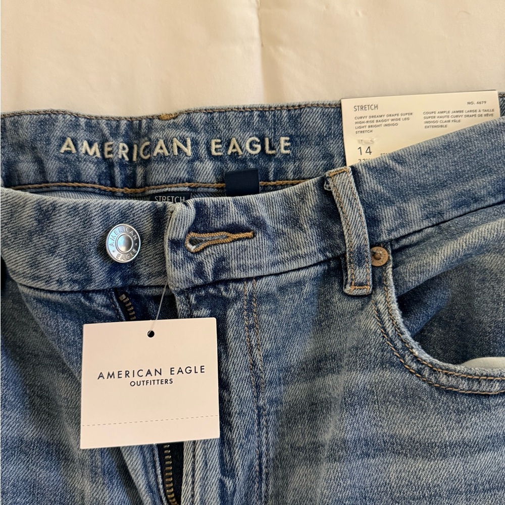 American eagle curvy cargo jeans